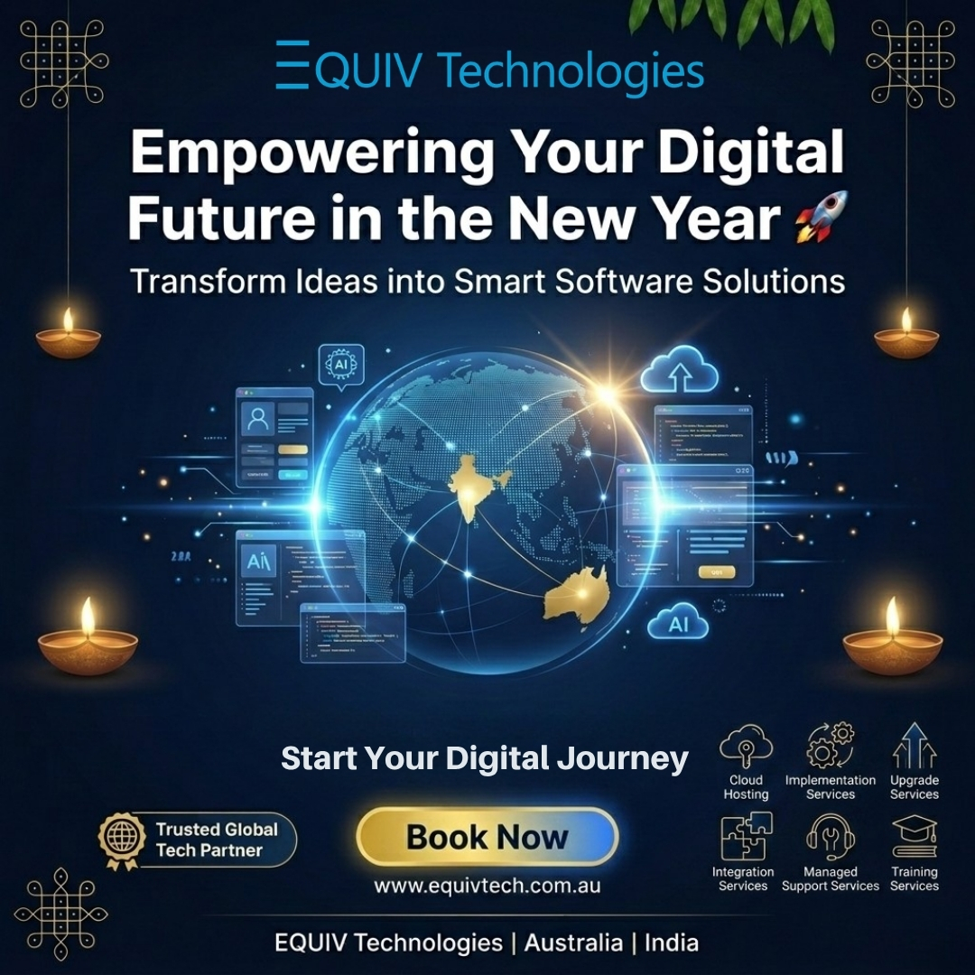 EquivTech's tweet photo. New Year. Smarter Tech. Bigger Growth 🚀
Transform your ideas into powerful digital solutions this Puthandu 🌐
இனிய ���மிழ் புத்தாண்டு நல்வாழ்த்துக்கள்!
🌐 https://t.co/77yeJuniPp
#TamilNewYear #TechGrowth #AI #Cloud #EquivTech https://t.co/rjk1V688ex