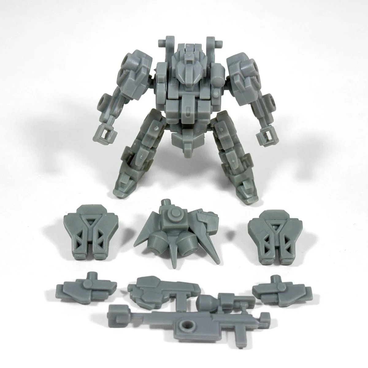 hobbysearch_wd's tweet image. MECHA ART (Set of 12)

🤖Preorder today!🤖
1999.co.jp/eng/11370028

An original mini plastic model kit that allows you to freely rearrange parts at a low price.✨
・1BOX=12 pieces. 4 each of 3 types.
・Size: Approximately 40mm in height
#MECHAART #Plasticmodel