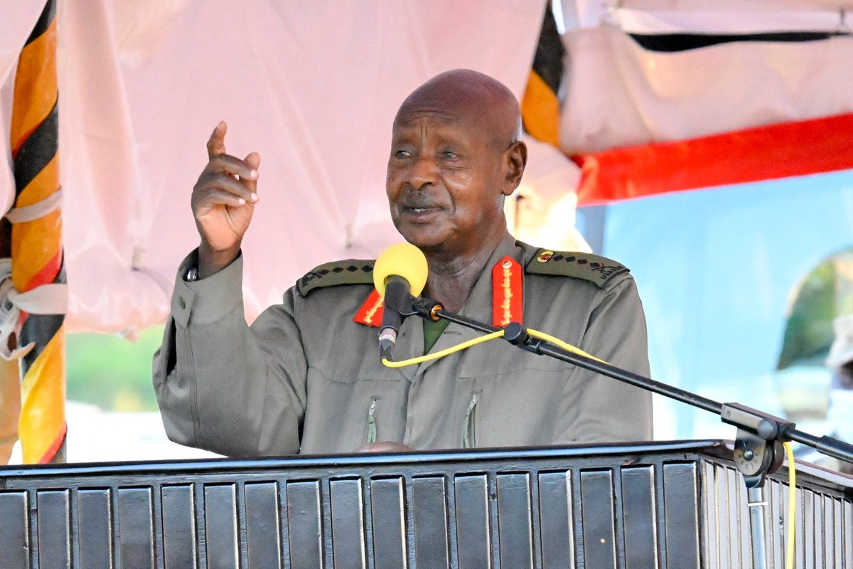 President Yoweri Museveni emphasized patriotism as a foundation for national development and effective public service. #WhyUgDecidedM7