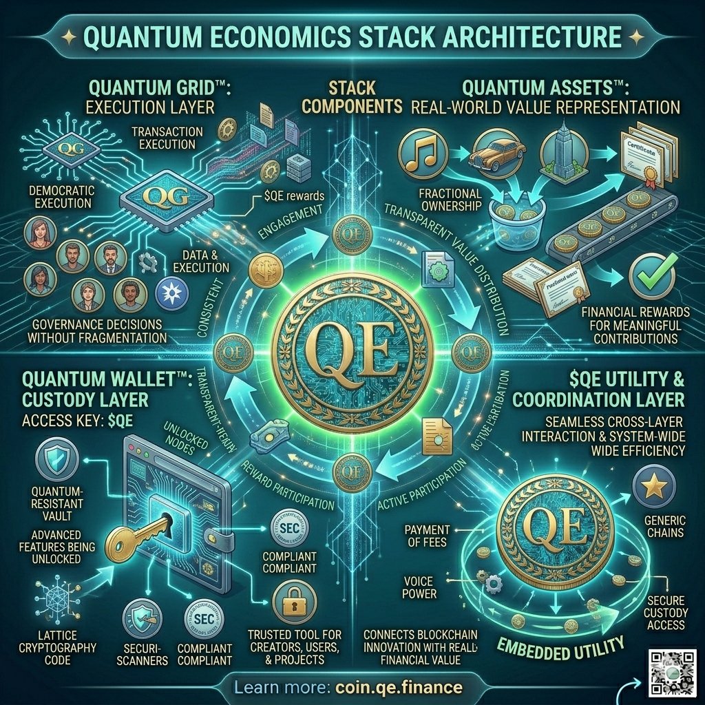 Quantum Economics stack architecture shows how systems can evolve ...