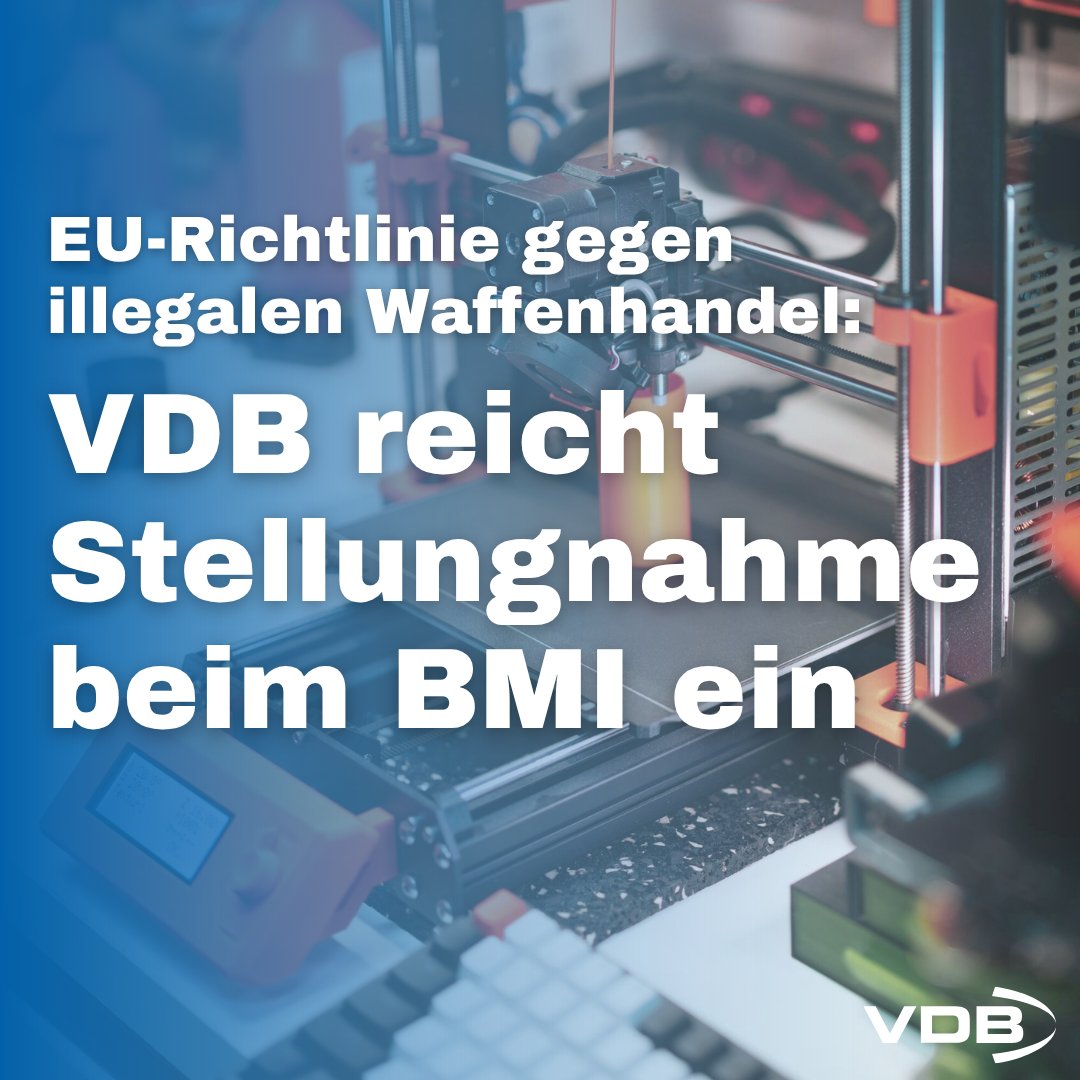 VDBVerband's tweet photo. Seit dem 26. Februar 2026 liegt ein Vorschlag der EU-Kommission für eine neue Richtlinie zur Bekämpfung des illegalen Waffenhandels vor. Der Entwurf sieht unter anderem Mindestvorgaben für Höchststrafen bei illegaler Herstellung und beim grenzüberschreitenden Waffenhandel, aber auch neue Straftatbestände im Zusammenhang mit digitalen Bauplänen („Blueprints“) zur Waffenherstellung vor.

Grundsätzlich begrüßen wir das Ziel, entschlossener gegen illegalen Waffenhandel, unerlaubte Herstellung und organisierte kriminelle Strukturen vorzugehen. Gleichzeitig sehen wir beim Entwurf aber erheblichen Nachbesserungsbedarf.

Der weit gefasste „Blueprints“-Begriff droht, auch CAD-Dateien und technische Konstruktions- oder Wartungsdaten mit legalem Verwendungszweck zu erfassen. Es fehlt an klaren Definitionen und eindeutigen Erlaubnistatbeständen, wodurch das Risiko von Überabschreckungseffekten entsteht.

Auch bei der Rückverfolgbarkeit und Datenerfassung sehen wir Verbesserungsbedarf. Bestehende europäische Systeme sollten konsequent genutzt und weiterentwickelt werden, statt zusätzliche parallele Strukturen zu schaffen.

Für den VDB ist klar: Eine wirksame Bekämpfung von Waffenkriminalität erfordert vor allem eine zielgerichtete Vollzugspraxis, ausreichend Personal und spezialisierte Behördenstrukturen. Der Fokus muss auf der Bekämpfung krimineller Netzwerke liegen – nicht auf zusätzlicher Bürokratie für den legalen Bereich.

Zur Stellungnahme:
https://t.co/MjA5gDCtWt
