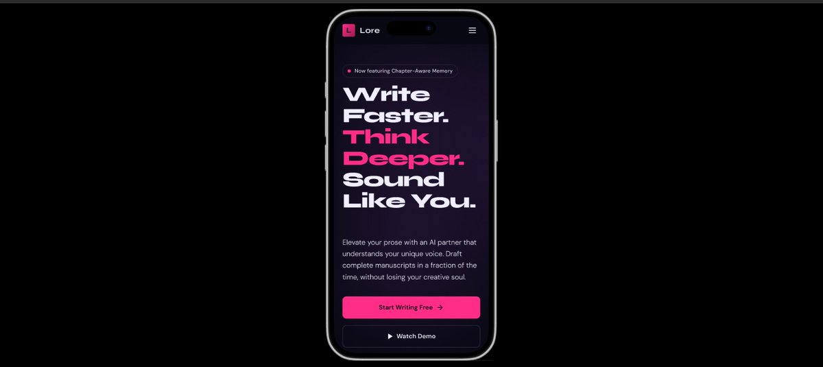 Annthedesigner's tweet photo. HNG Stage 0 had me designing a full AI writing tool landing page from scratch.

Still learning. Still building. But this one reminded me why I love this work.
#HNG 
#HNGInternship
#UIUXDesign
#ProductDesign https://t.co/NgasuM1bR9