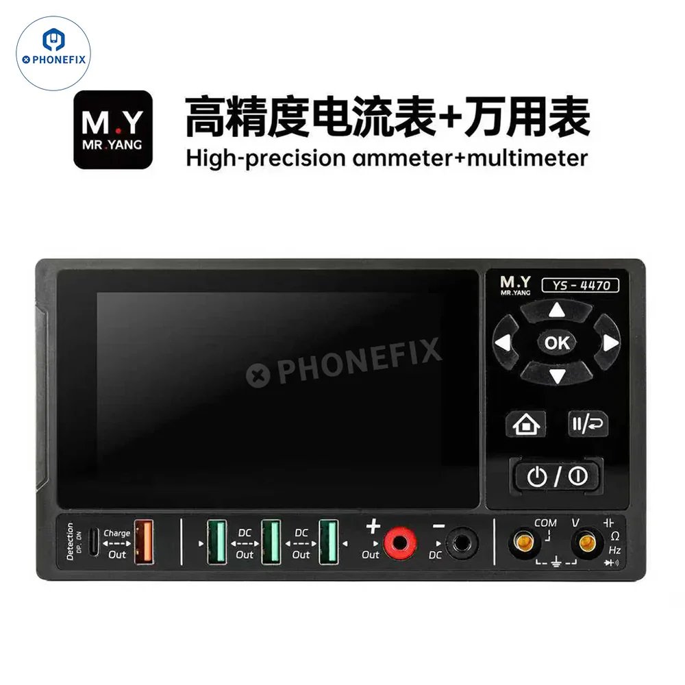 phonefix2454's tweet image. ✨ YCS YS-4470 High-precision Multimeter
🔥 Accurate current &amp;amp; voltage testing
💪 Stable, fast, reliable readings
📱 Perfect for phone PCB diagnosis
Repair smarter, diagnose faster!

#phonefix #diyfixtool #YCS #YS4470 #Multimeter #Ammeter  #MobileRepair #PCBRepair #iPhoneRepair
