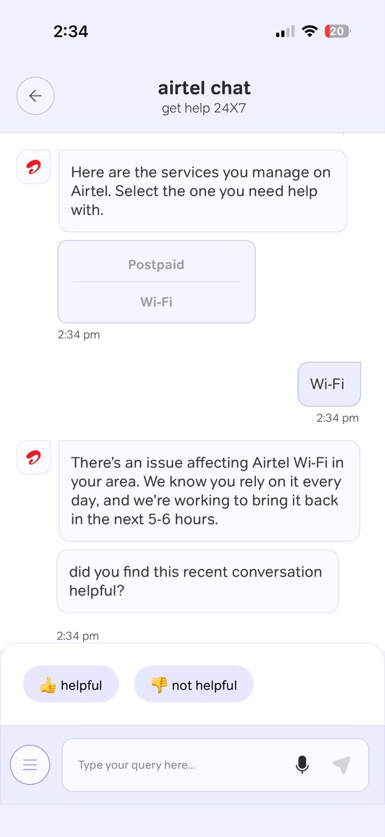kuni9158's tweet photo. @airtelindia @Airtel_Presence  Still no resolution it’s a 5th day and the internet is still out and no one is trying to fix it. Please see the screenshots from
Last 2 days https://t.co/N34kkUPaX5
