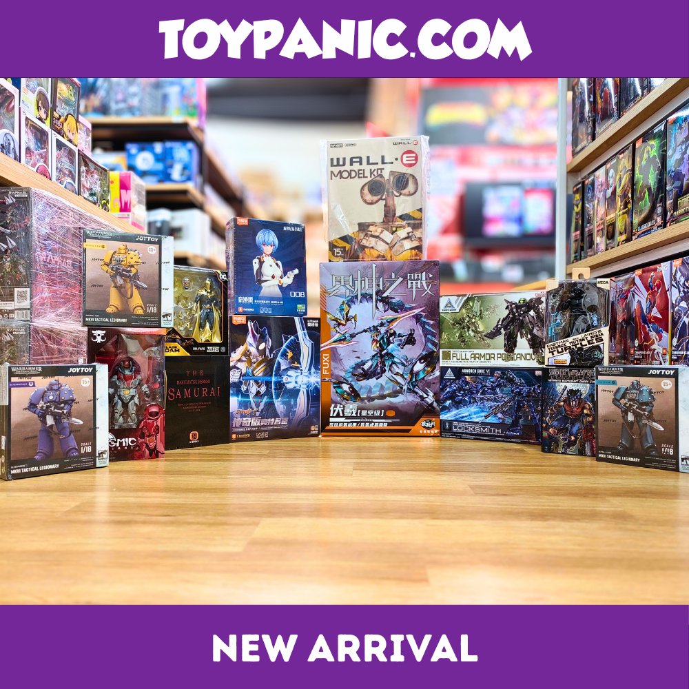 ToypanicMsia's tweet image. New arrivals are here and they’re packed with exciting collectibles and model kits! 🔥 

Featuring awesome brands like Kotobukiya, Blokees, Bear Panda, and more—bringing you stylish designs, detailed figures, and unique pieces perfect for any collection!

#toypanic #newarrival