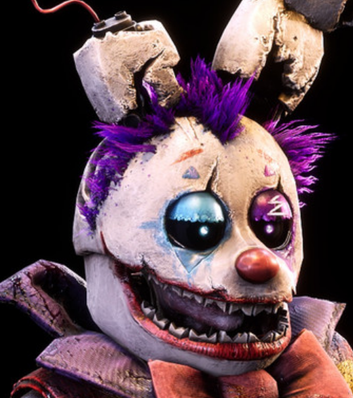 springfacts's tweet photo. While his design wasn't changed as drastically as Toxic Springtrap was, Clown Springtrap still received a handful of changes in Dead by Daylight.
One example was his jaw, with it being connected to the mask in AR, while it is a separate piece like regular Springtrap's in DBD. https://t.co/nk3DseIiuS