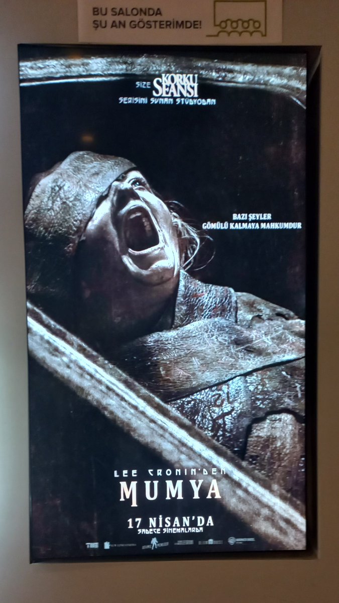 Birazdan #LeeCroninsTheMummy

Evil Dead Rise'dan biraz daha iyi olsa kafi. :)