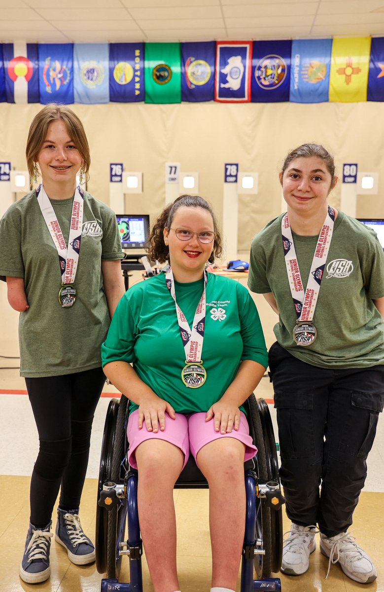 USAShooting's tweet image. A HUGE congratulations to our para athletes 🎯🏆

R3-Mixed-10m Air Rifle Prone SH1
🥇Esther Frayne

R5-Mixed-10m Air Rifle Prone SH2
🥇Rumi Walsh
🥈Dorian Solimano

#para #champion #rifle