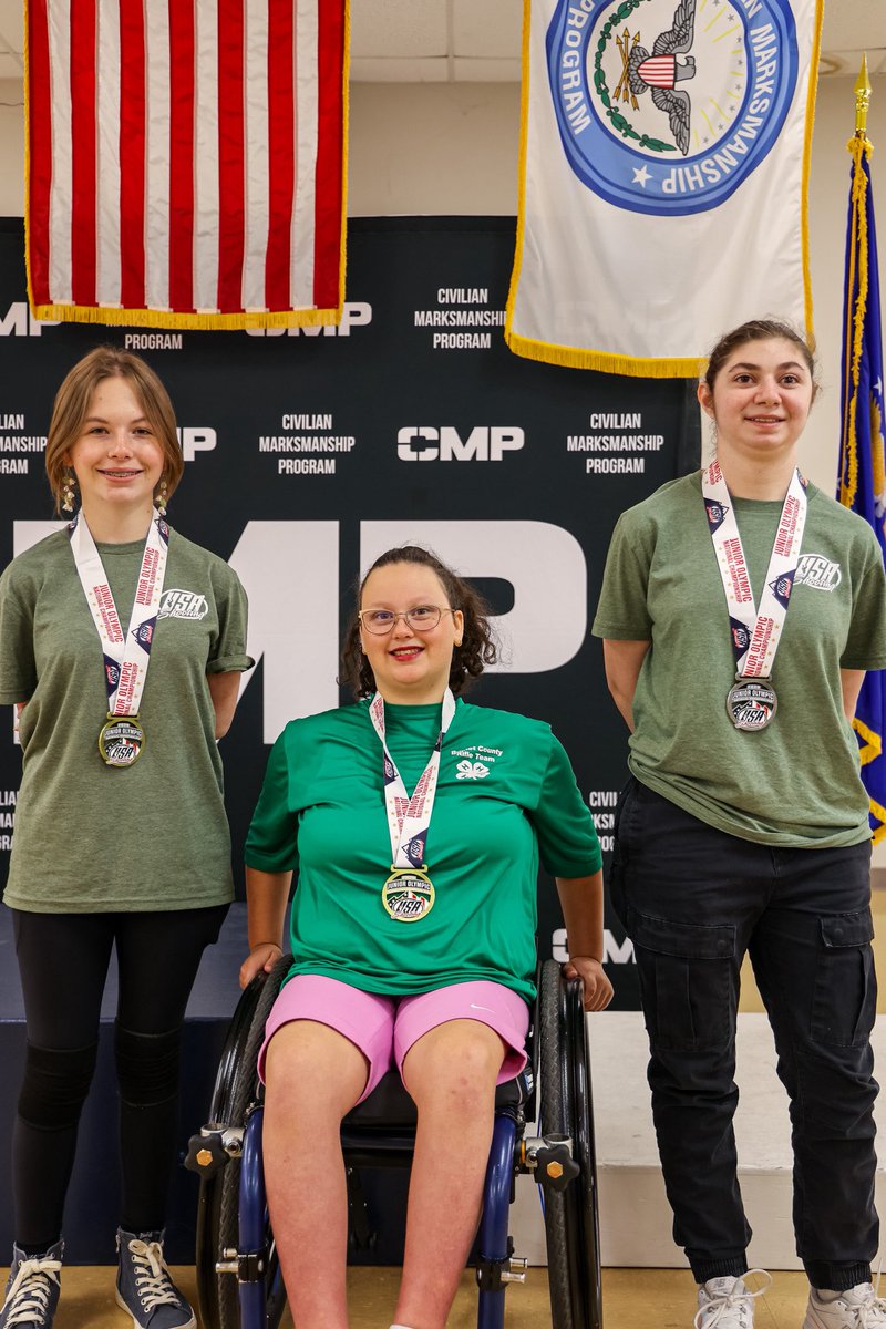 USAShooting's tweet image. A HUGE congratulations to our para athletes 🎯🏆

R3-Mixed-10m Air Rifle Prone SH1
🥇Esther Frayne

R5-Mixed-10m Air Rifle Prone SH2
🥇Rumi Walsh
🥈Dorian Solimano

#para #champion #rifle