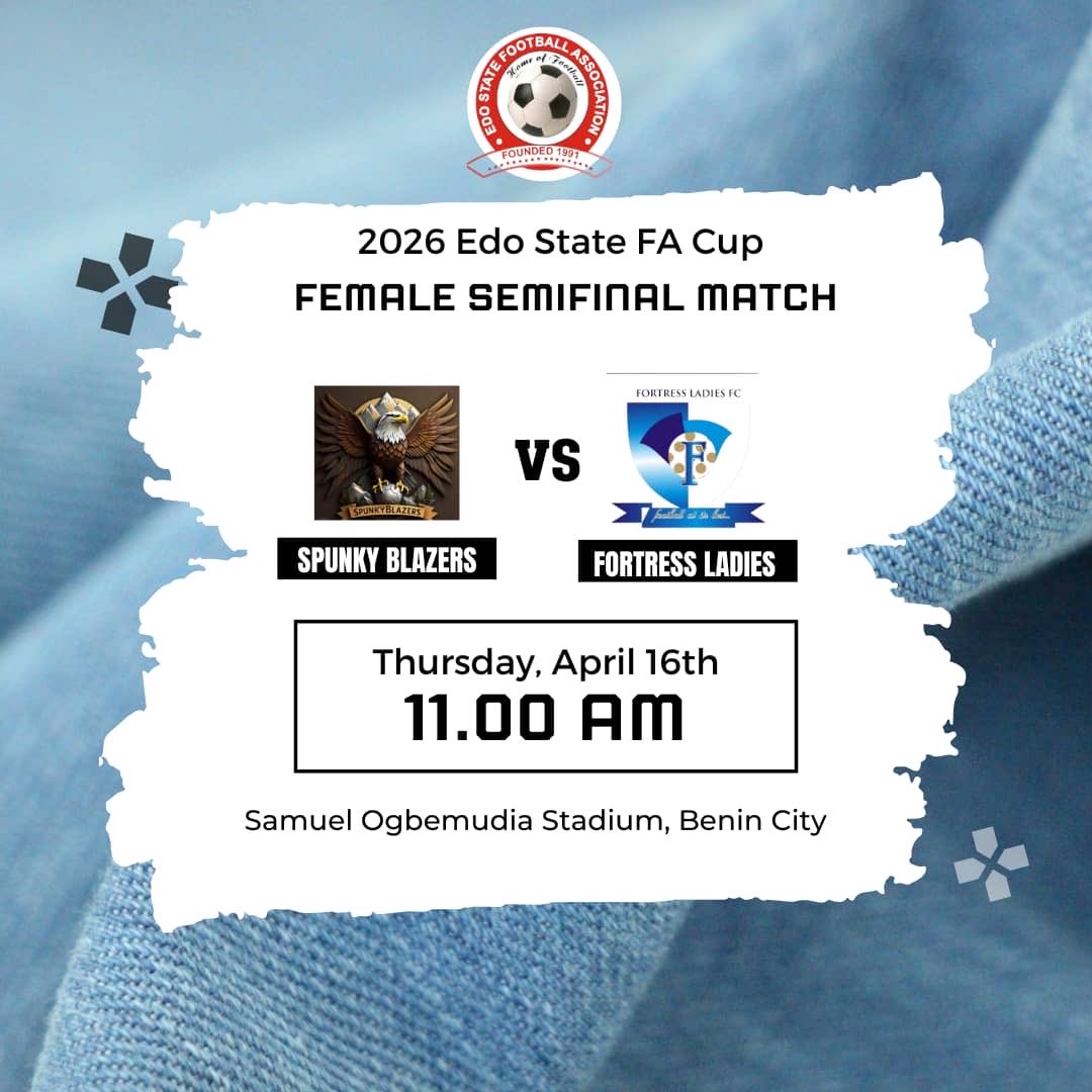 fc_fortress's tweet photo. Our 2026 Edo State FA Cup run begins ⚽️⚽️⚽️ https://t.co/T0t4TQnArE