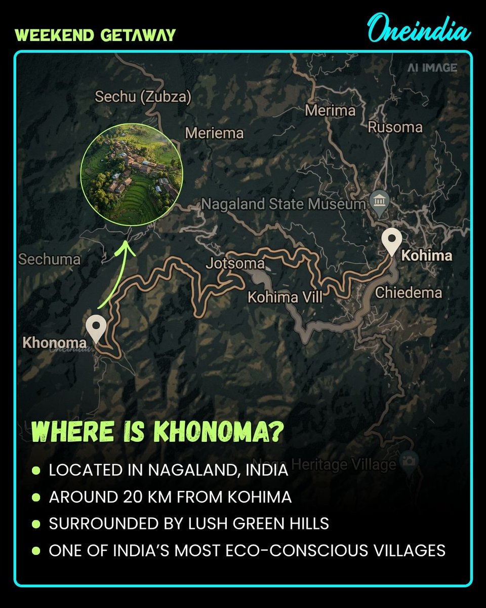 Oneindia's tweet image. A village that chose nature over destruction—banning hunting and protecting wildlife to build a greener, sustainable future. Proof that small decisions can create a big impact.

#GreenVillage #SustainableIndia #ecofriendly #weekendgateaway #OI