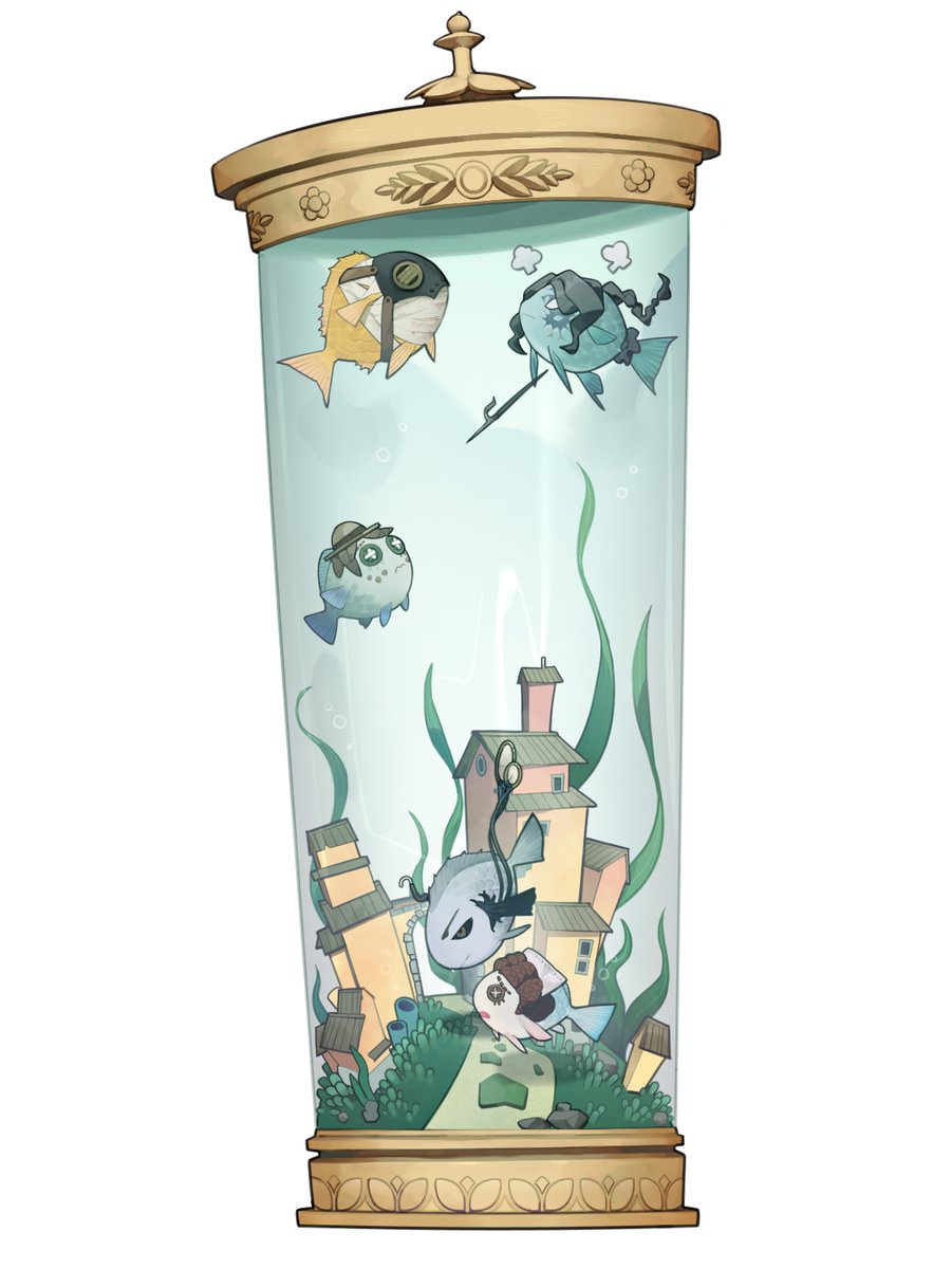 EmmaIdentityVJP's tweet image. もしも、みんながお魚になったら？🐟
救助も追いかけっこも…ぜんぶ水中戦！？💦

#IdentityV #第五人格
#エマの日常