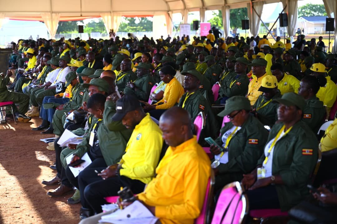 President Yoweri Museveni encouraged leaders to remain focused on service delivery and solving societal challenges. #WhyUgDecidedM7
