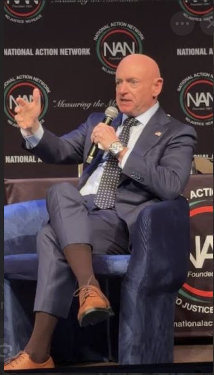 April 11, 2026, Senator Mark Kelly argued that having a space crew made up of only "white guy, U.S. Navy test pilots" like himself would be a "disaster". 

This guy has not only lost his hair, he’s lost his mind.