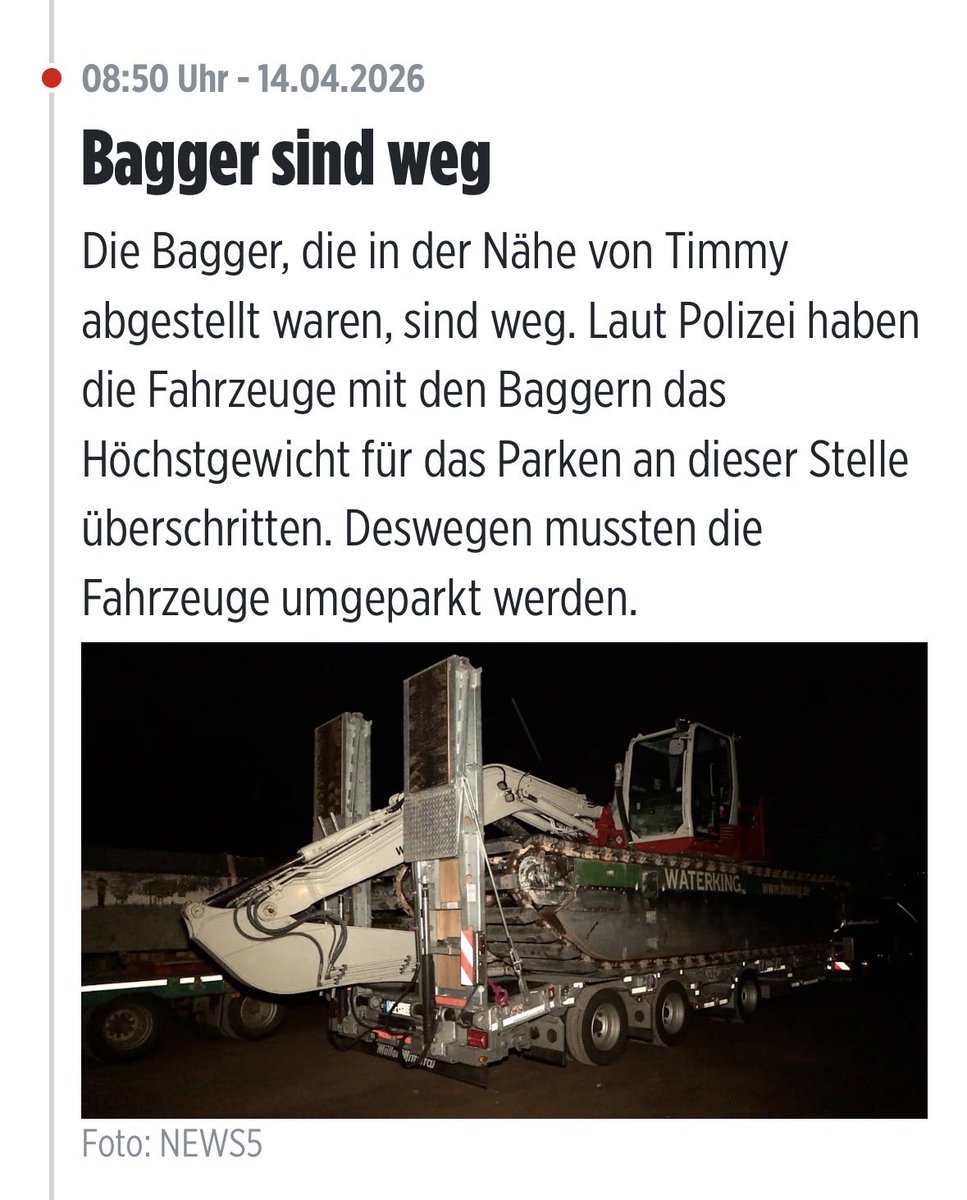 Barbara51349414's tweet image. Bürokratie funktioniert – zumindest wenn es um Parkplätze geht.
Beim Retten eines Wals versagt sie komplett.
Das ist kein Einzelfall, das ist ein Systemproblem.
#Backhaus #Versagen #Timmy 🐳#Systemversagen