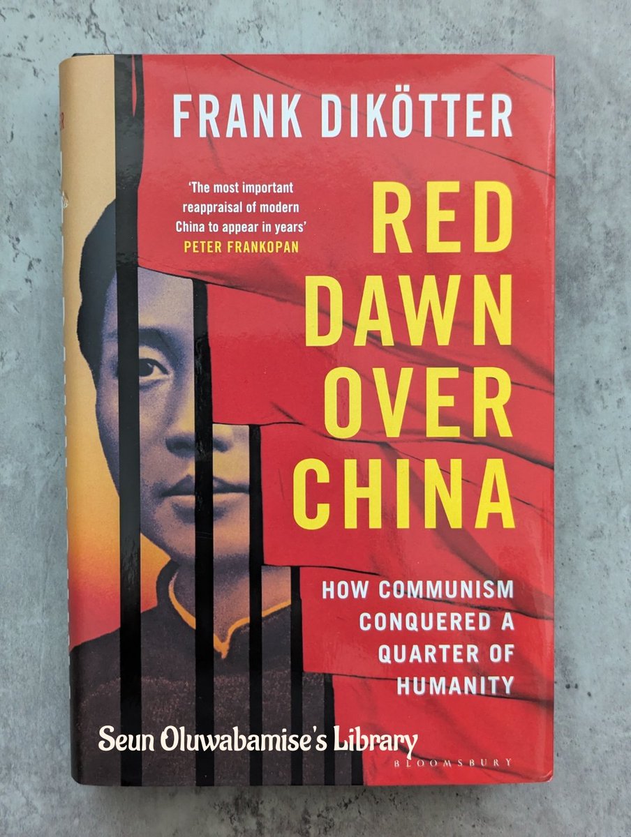 Socrates_seun's tweet photo. Book Alert!

Red Dawn Over China: How Communism Conquered a Quarter of Humanity By Frank Dikötter

From renowned historian Frank Dikötter, a commanding history recasting how communists seized power in China... https://t.co/a4iEox8wsz