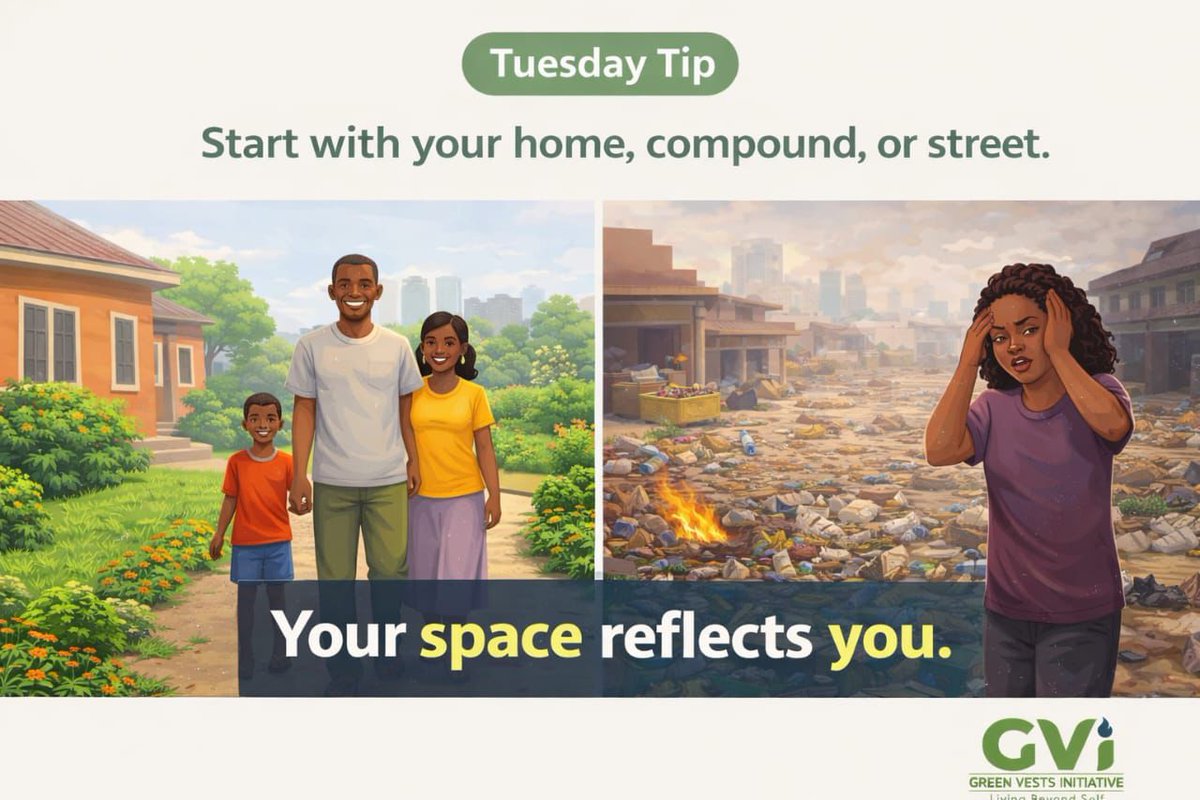 greenvestsug's tweet image. Sustainability isn't just a policy.  it's a practice. It starts at home, It starts in your community and it starts with the choices you make in the spaces you occupy every day. Protect your environment and live your values.

#GVI
#EnvironmentalSustainability
#CommunityCleanUp