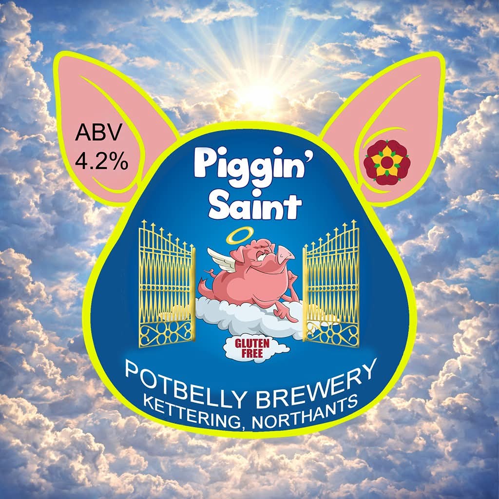 PotbellyBrewLtd's tweet image. PIGGIN’ SAINT 4.2% GLUTEN FREE

Still brewed using traditional methods, and grain, this beer has been certified GLUTEN FREE. Pale, Golden, with all the flavour. 

potbellybrewery.co.uk/beer-piggin-sa…

#glutenfree #beer #realale #pigginsaint #potbellybrewery #kettering