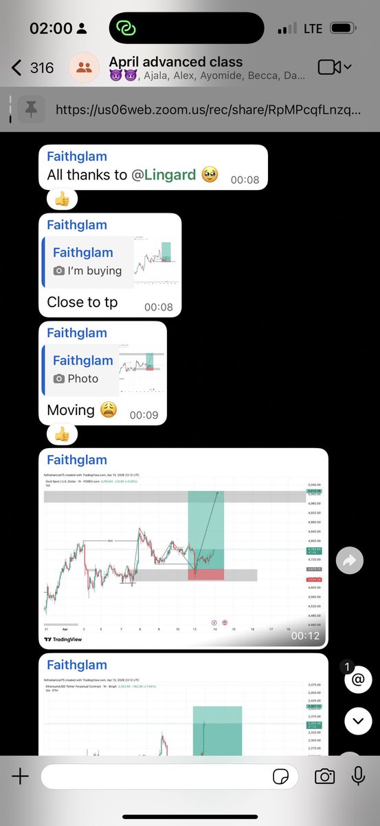 Callmelingard's tweet photo. Advanced class 

Dm to secure your slot

 Topics Covered
Market structure
Liquidity
Points of Interest (POl)
Breaker blocks and order blocks
Directional bias
etc (not just strategy)

Trading isn't only about being technically good. there's a lot to manage beyond charts.
Trading Psychology
Etc
Private accepting only 4 people