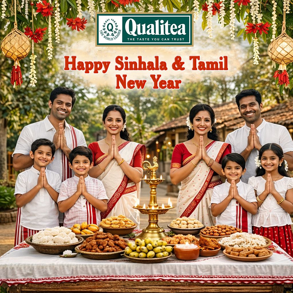 QualiteaCeylon's tweet photo. May this Sinhala &amp; Tamil New Year steep your life in endless joy, warmth, and love, just like a perfect cup of tea, bringing you many beautiful moments to cherish.

#sinhalaandtamilnewyear #Avurudu #Awurudu #Qualitea #teatime #newyearcelebration #newyear2026 https://t.co/oNubYpLZ5w