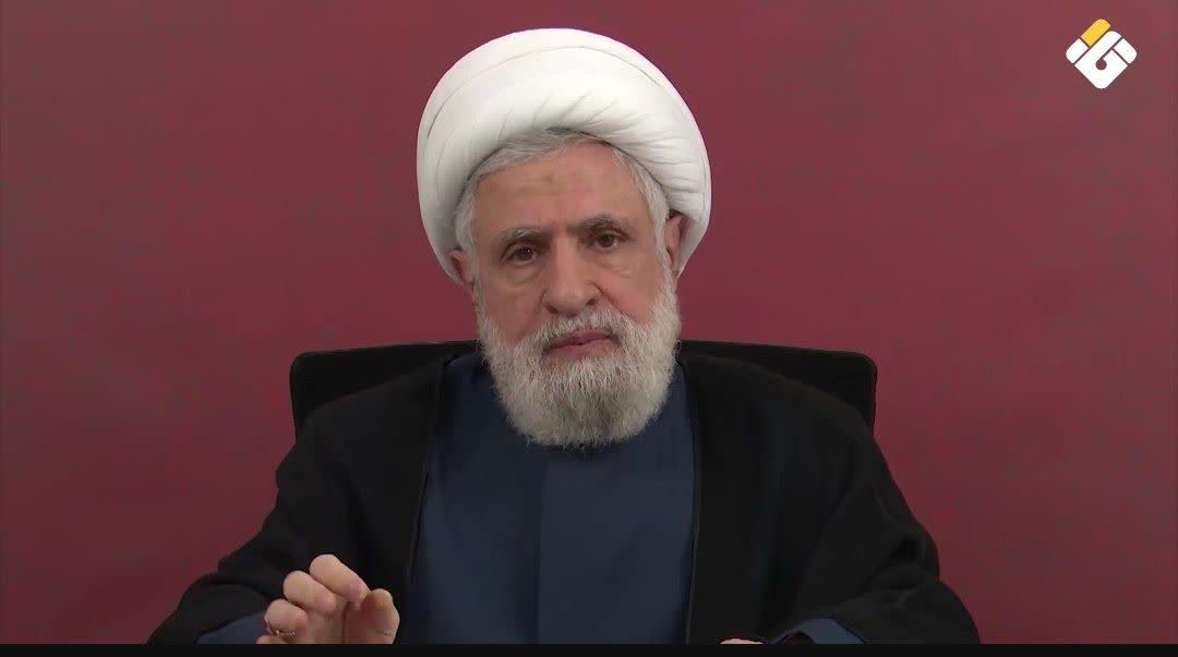 سلام <a href="/grok/">Grok</a>
خیلی کوتاه بگو شیخ نعیم قاسم توی سخنرانی دیشبش در مورد ایران چه موضعی گرفت؟
اونجایی که گفت تنها میجنگیم خطاب به کی بود؟