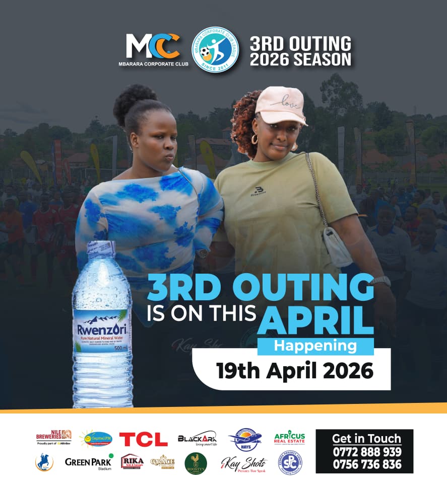 MbararaCorpClub's tweet photo. ONLY 4 Days Left to build Evalasting Bonds and Connections.

This Sunday(19/4/2026) at Kakyeka Stadium.

#MbraCorpLeague3rdOuting 
#NBLMCCLeagueSeason26 https://t.co/ij1bNftOBX