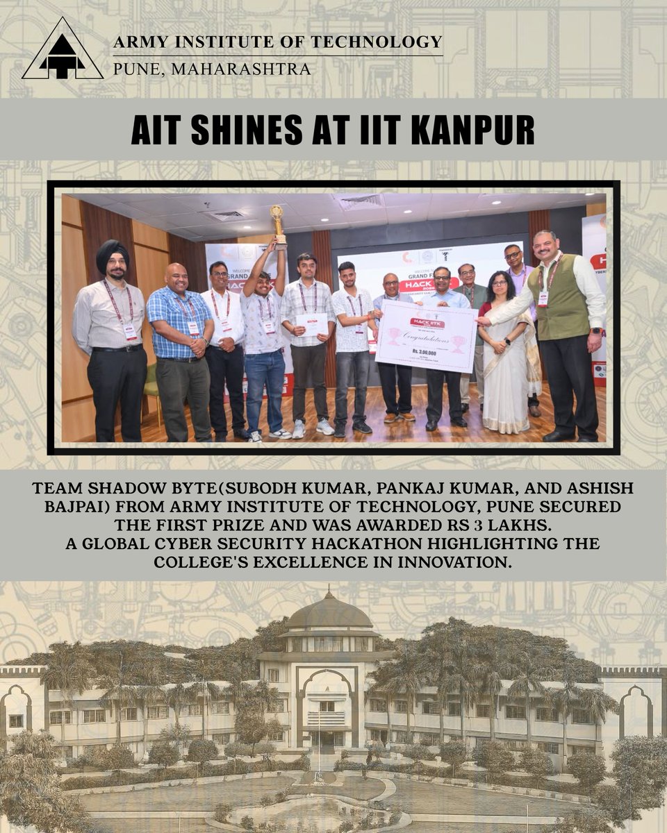Army Institute of Technology tweet media