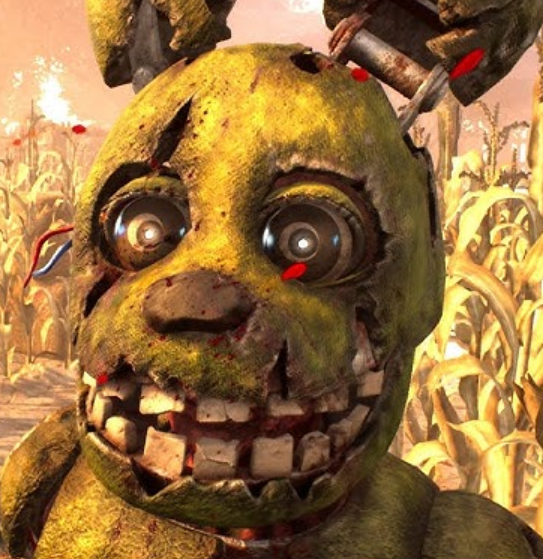 springfacts's tweet photo. While his design wasn't changed as drastically as Toxic Springtrap was, Clown Springtrap still received a handful of changes in Dead by Daylight.
One example was his jaw, with it being connected to the mask in AR, while it is a separate piece like regular Springtrap's in DBD. https://t.co/nk3DseIiuS