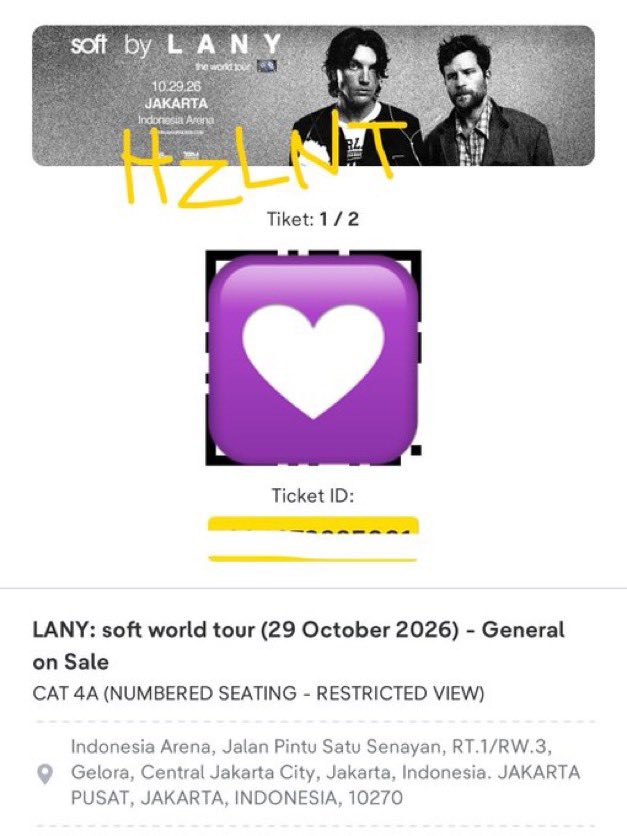 lulu | seeing exhorizon in jakarta 2026 tweet media