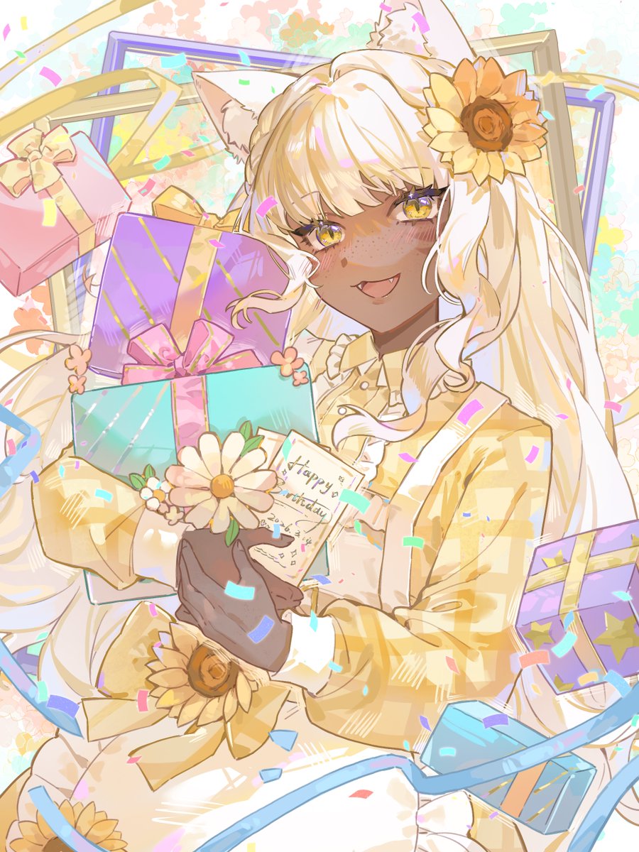 Sol 🌻💛 Sunflower Fox Vtuber tweet media