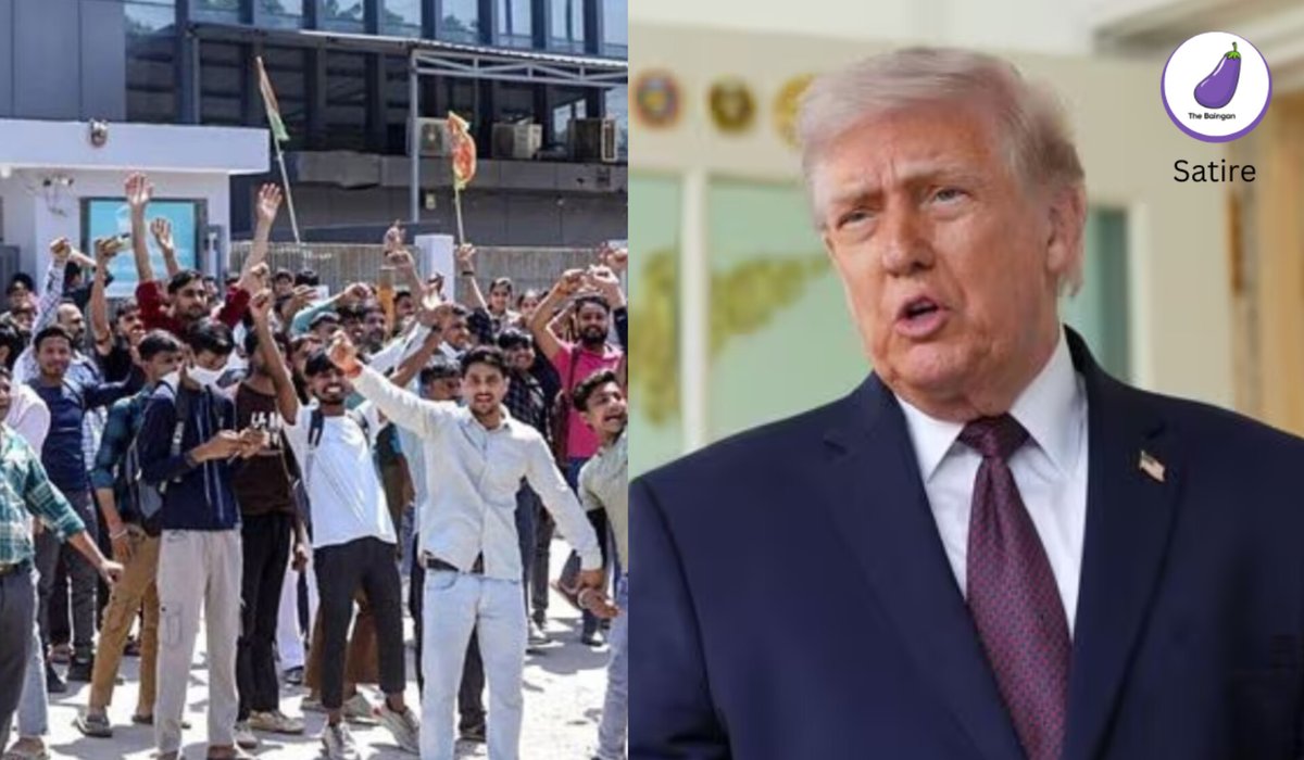 🚨#ब्रेकिंग: नोएडा में दंगा रुकवाने का डोनाल्ड ट्रंप ने लिया क्रेडिट। बोले "कंपनी और कर्मचारियों के बीच सुलह कराकर मैने एक और बड़ा युद्ध होने से रोक दिया, अब मेरा नोबेल दे दो"।