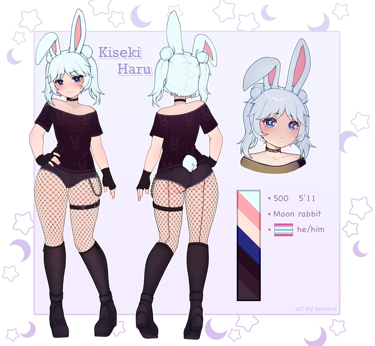 HaruBunVT🩵🐰 - Femboy bunny Vtuber tweet media