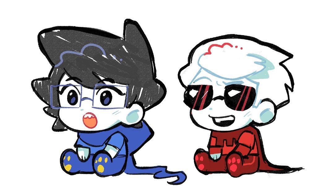 turntechAvian's tweet photo. happy 413 gay people #homestuck 
enjoy pepsicola itty bitties 💙❤️ https://t.co/obPA3Hkm86