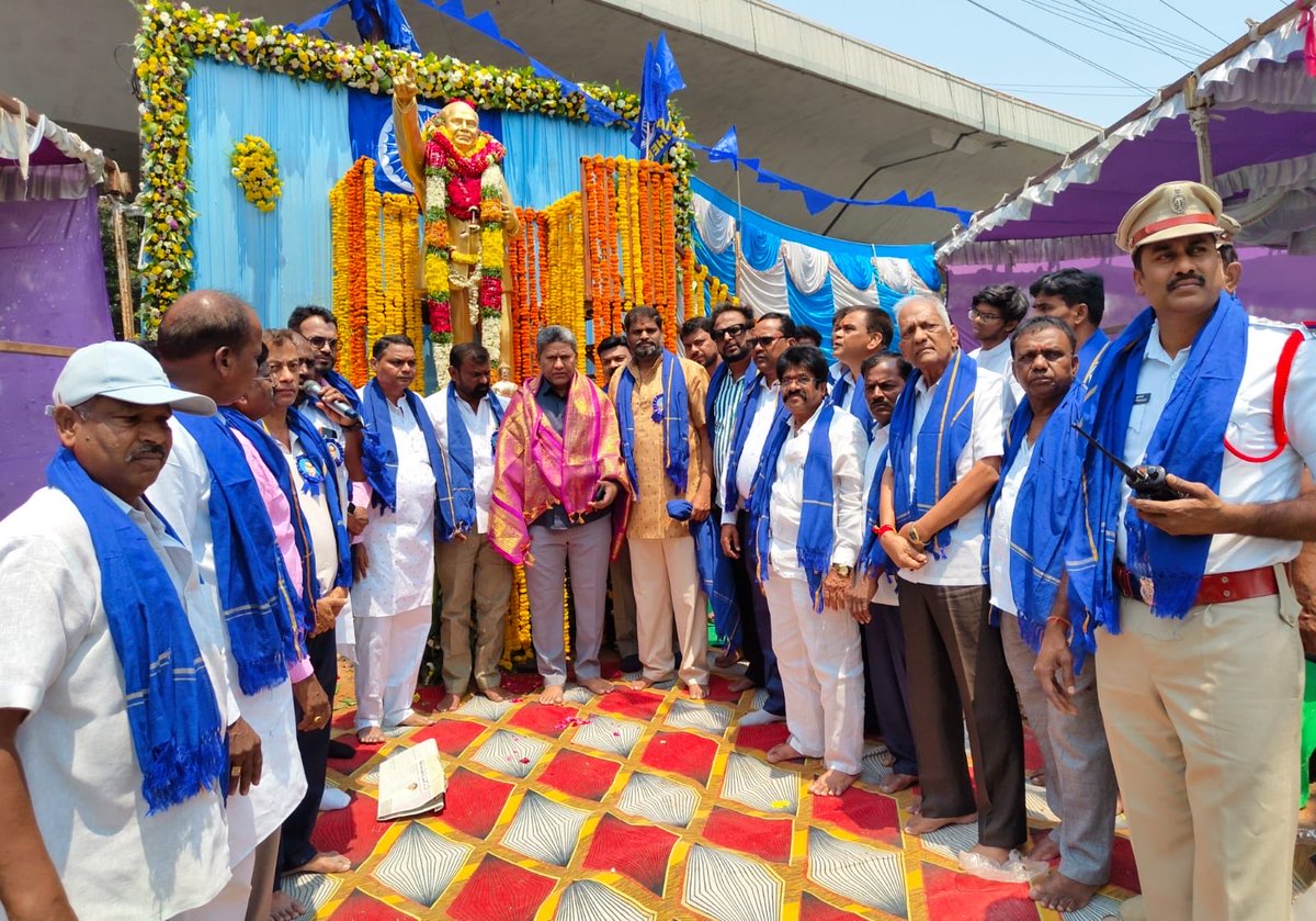 kausarmohiuddin's tweet image. Ambedkar Jayanti Celebrations In Karwan Constituency.