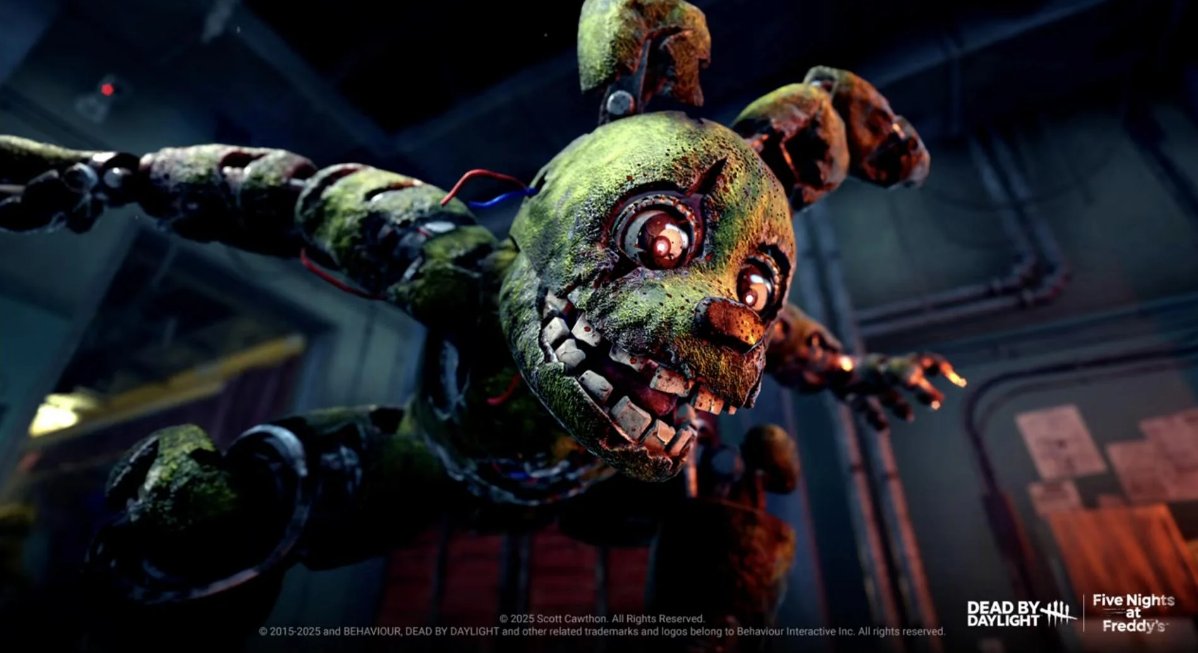 springfacts's tweet photo. As of 6/17/2026, today marks the 1st anniversary of "Dead by Daylight Chapter 36: Five Nights at Freddy's" with Springtrap being the character chosen as the playable killer.
To anyone who sees this, do you have any memories with the chapter you'd like to share? https://t.co/W7D1xNxx9f