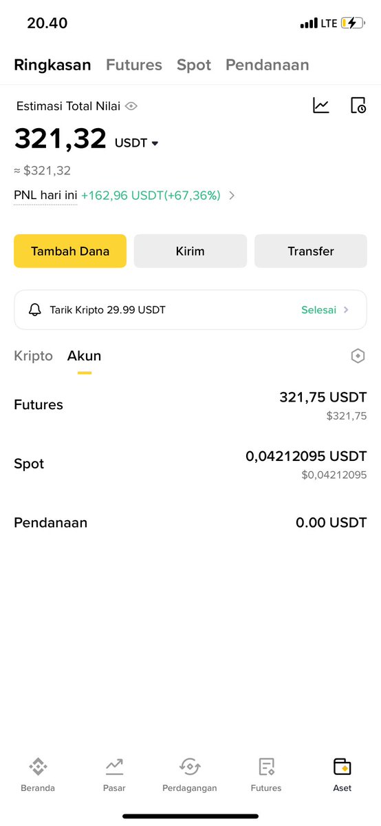 chocogranolaaa's tweet image. Pertama kali trading futures november tahun lalu 
#cyrpto #tradingfutures #binance