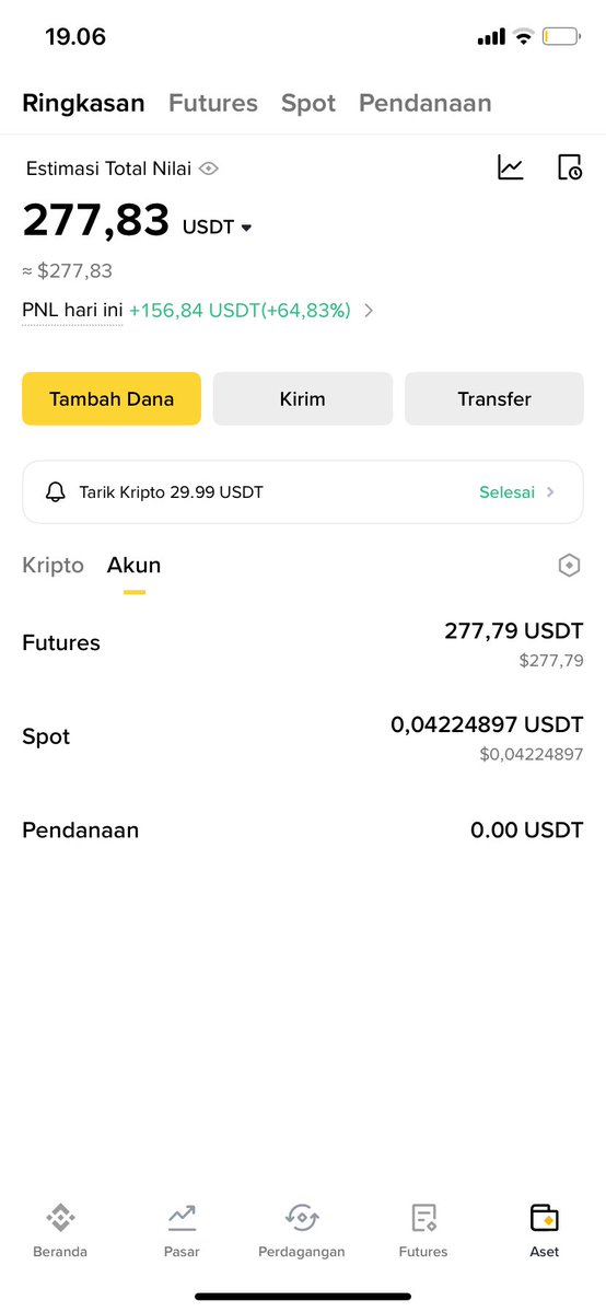 chocogranolaaa's tweet image. Pertama kali trading futures november tahun lalu 
#cyrpto #tradingfutures #binance