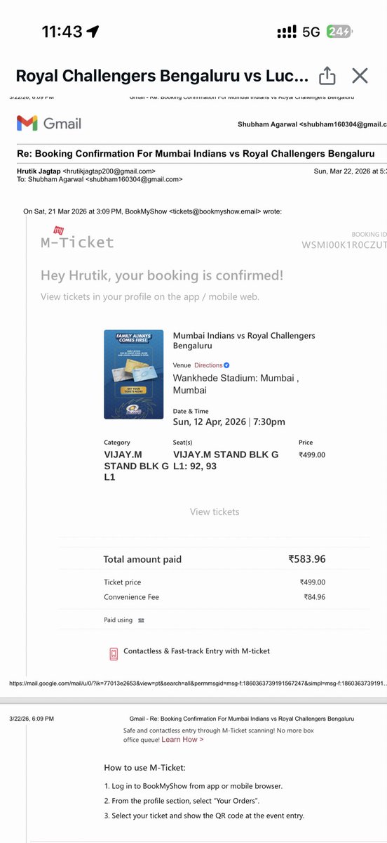 treyasa's tweet photo. @Eros1427 @viagogo @viagogo it’s extremely frustrating to know that you are running a fake and scam platform. Looks all you do is onboard fake sellers without any verification and lets your customers get scammed in broad daylight.

You can clearly see how fake tickets were uploaded. https://t.co/ERRDAsRwB1