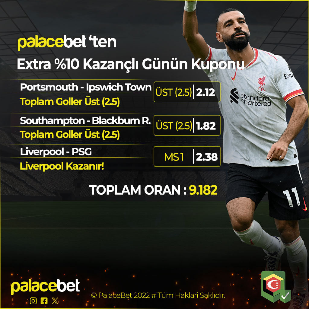 Palacebet tweet media