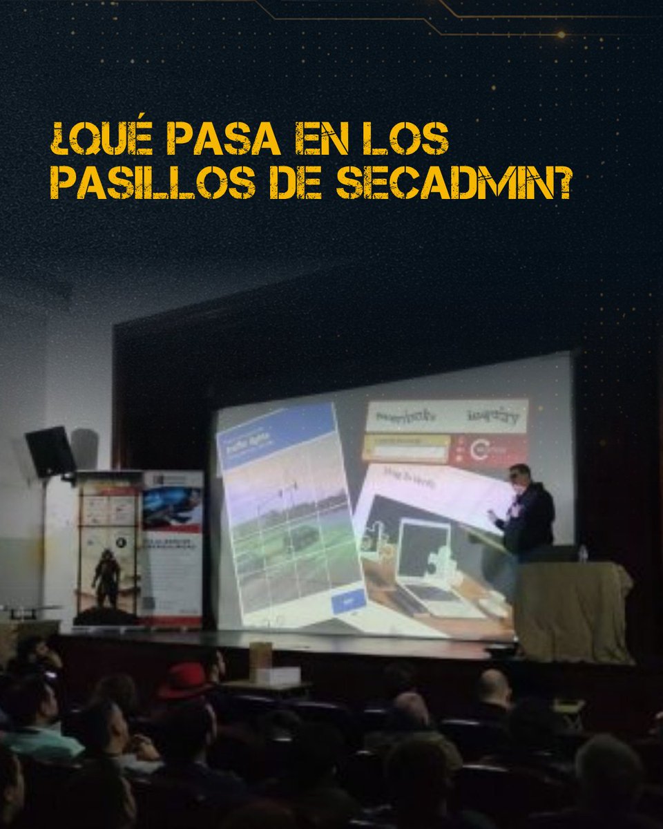 secadm1n's tweet photo. ¿Qué ocurre realmente en los pasillos de un congreso de ciberseguridad?
Muchas veces, lo más interesante no está en el escenario, sino fuera de él, en conversaciones que surgen sin planearse y que aportan un gran valor a quienes participan 👇
#SecAdmin #Ciberseguridad https://t.co/EckvQzsvmV