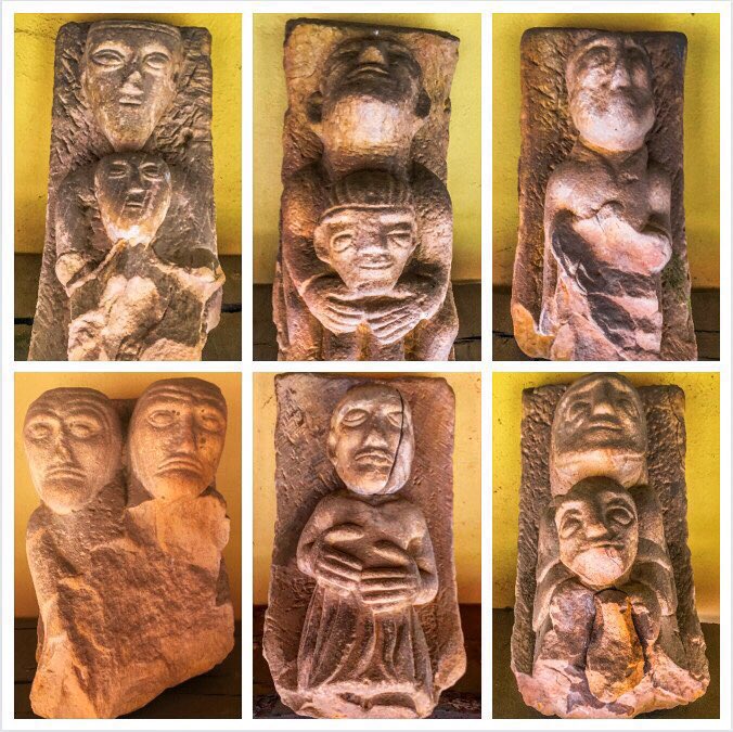 CantRomanica's tweet image. Algunos de los canecillos recuperados que se pueden ver en el claustro de la Colegiata de Santa Juliana en Santillana del Mar.

#cantabria #arte #historia #románico #medieval