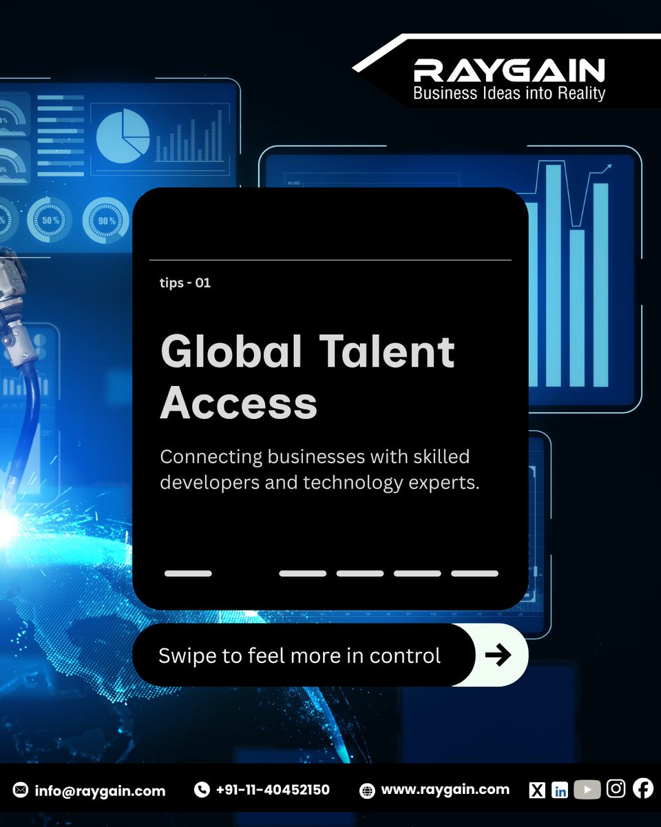 RaygainT90655's tweet image. Scaling innovation with global talent. Offshore Development Centres help businesses expand teams, accelerate development, and drive digital growth.

Raygain Technologies delivers reliable ODC solutions for modern businesses.

#OffshoreDevelopment #ODC #TechInnovation