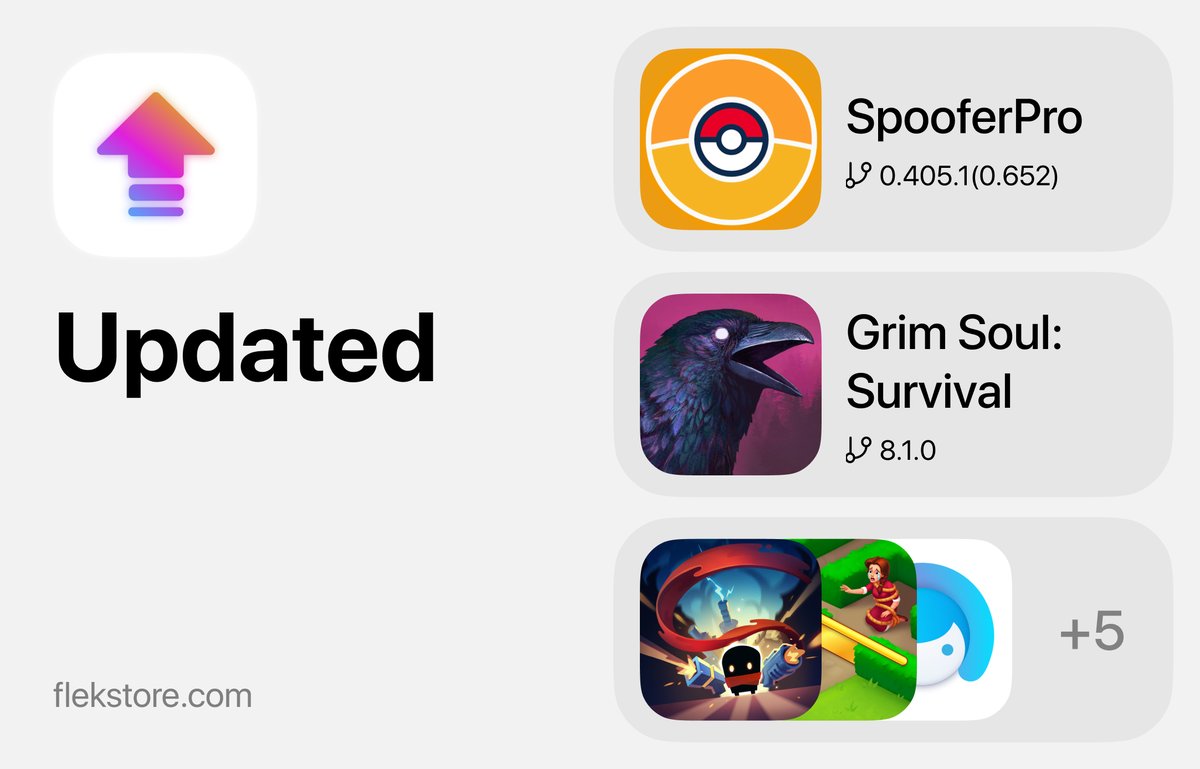 flekstore_com's tweet image. Has been updated on flekstore.com/X

• SpooferPro
• Facetune
• Busuu
• Reface
• Minutes
• Peachy Pro
• Regram
• Gardenscapes
• Grim Soul: Survival
• Soul Knight