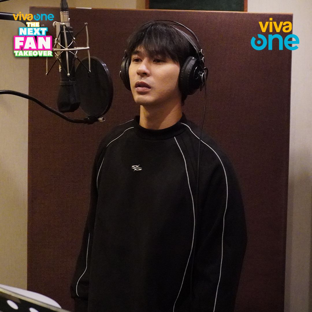 VivaOnePH's tweet image. Rehearsal pa lang ‘to… pero ramdam na agad ang pasabog. 🔥

The Vivarkada is getting ready for Viva One's The Next Fan Takeover happening this April 18, 8PM at the New Frontier Theater.

Kung ganito na sa practice, what more pa sa actual show? 👀

#NextFanTakeover #VivaOne