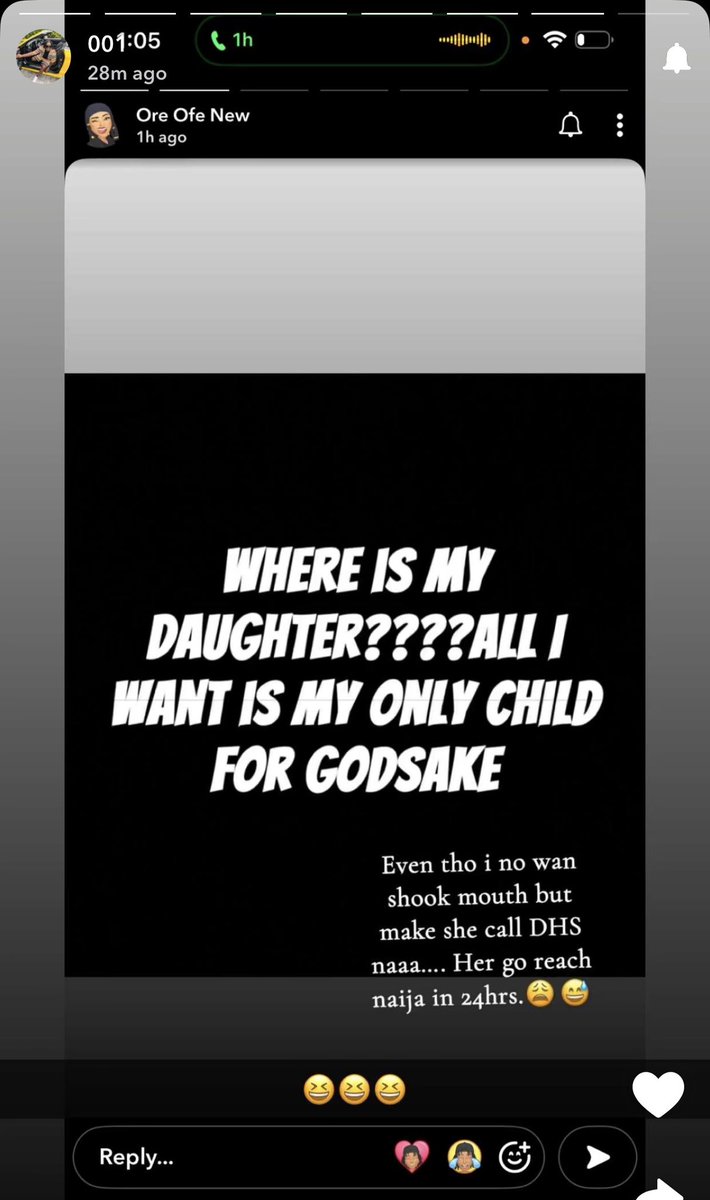 Hybrid_Ola's tweet image. Angel’s wife has asked Angel’s mum to call the police so Angel will go back to Nigeria 😭