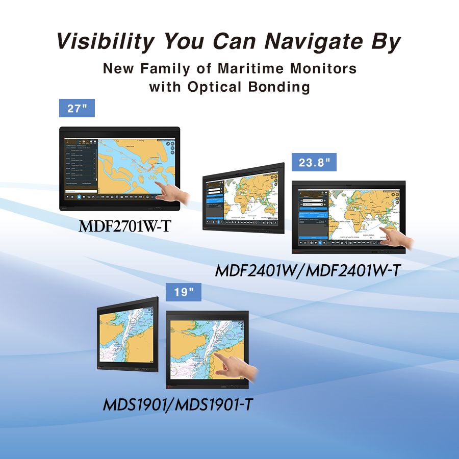 EIZO_Global's tweet photo. 📢 EIZO Releases Five Maritime Monitors with Optical Bonding, Establishing Its Next-Generation Family for ECDIS / RADAR Applications and Navigation Systems

Learn more👇🏻
https://t.co/uB24p6GR9b

#EIZO #DuraVision #maritime #navigation #ECDIS #RADAR https://t.co/cUW1RdcUx1