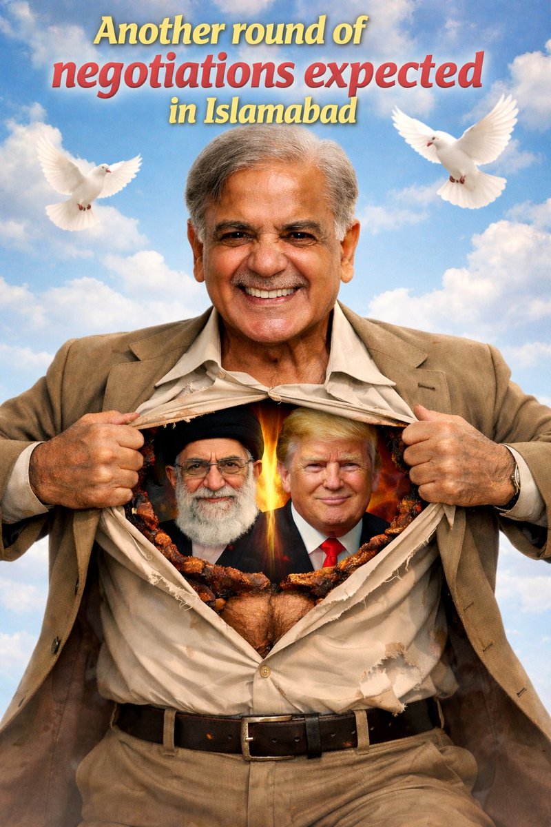 SM_0949's tweet photo. Another round of negotiations may start very soon in Islamabad follow US Iran Peace process.
Hope for Humanity, Hope for peace.
#امن_کا_سفیر_پاکستان
#پاکستان 
#peacethroughpakistan https://t.co/RYVnUOh4ch