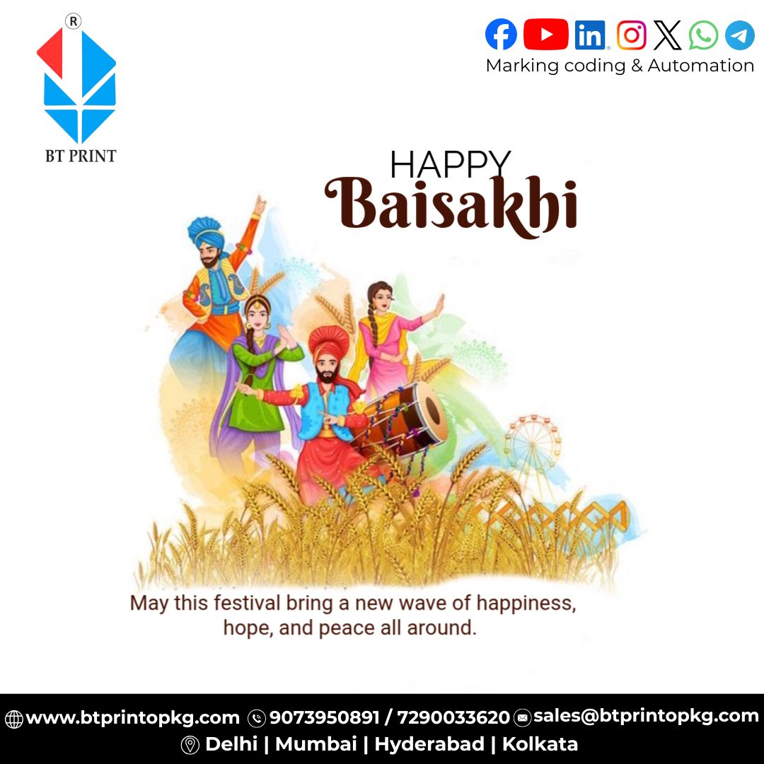 bt_pkg's tweet photo. 🌾 Happy Vaisakhi!
May this harvest festival bring prosperity, happiness &amp; success. ✨
— BT Print

#HappyVaisakhi #Baisakhi #BTPrint https://t.co/0iJfDx6wuq