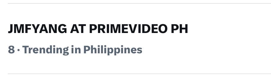 JMFYANG OFC TRENDSETTER tweet media