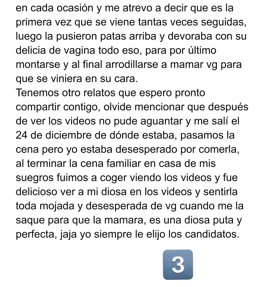 RelatosedgarS's tweet photo. Relato número 270 
✨ Mi mujer prueba una verga descomunal ✨ 
Anónimo https://t.co/zp34lUeNiQ